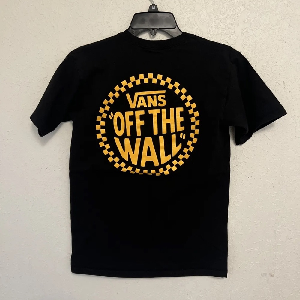 Vans Off The Wall T Shirt SMALL Multi-Color Graphics Shirt Youth SMALL S black